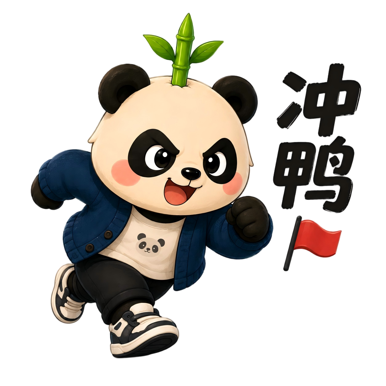 开心的老熊猫 IP